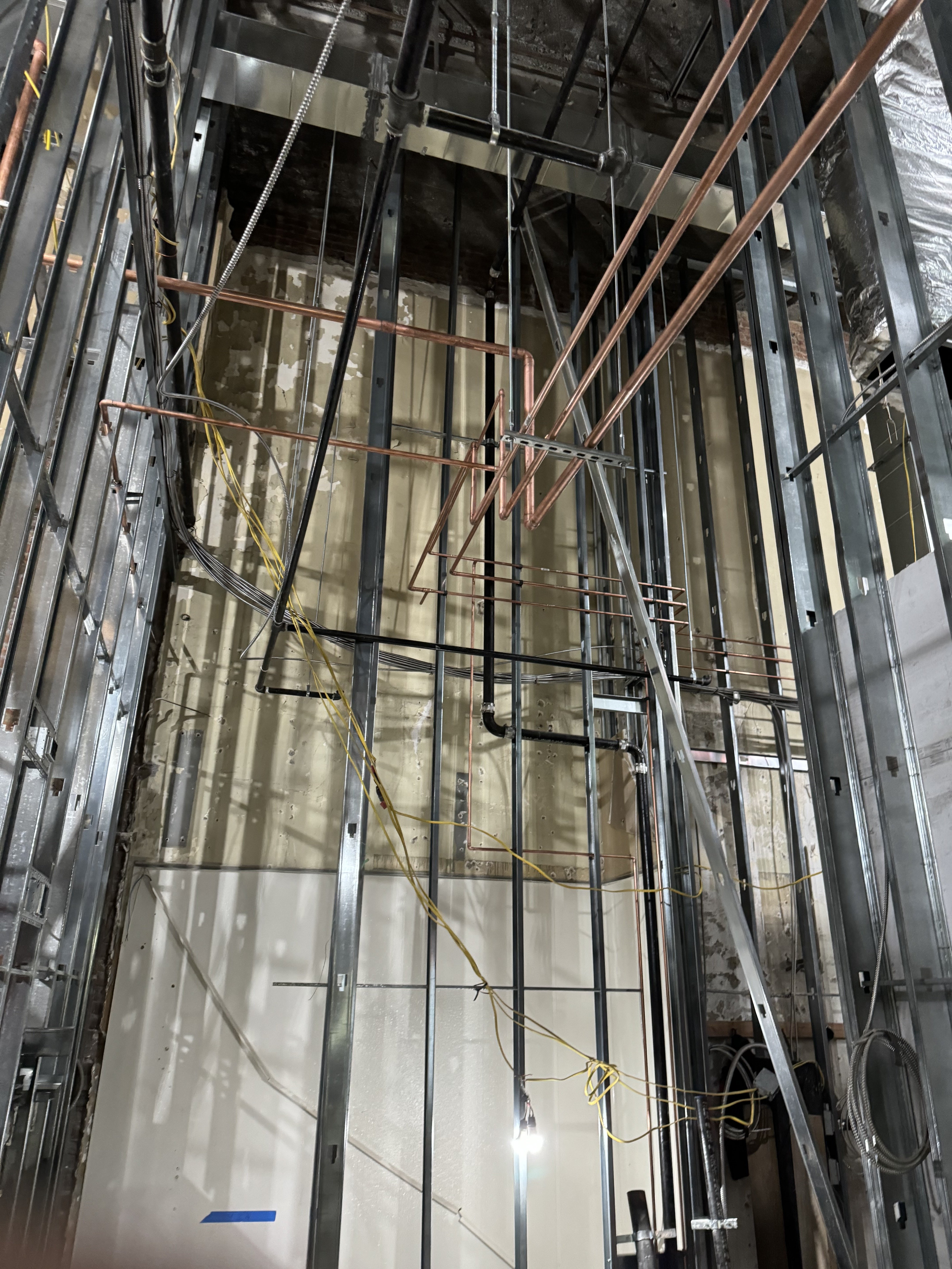 Commercial Building Plumbing Rough-In